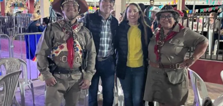 Presidente da C&acirc;mara Fl&aacute;vio Brito prestigia Arraial da Kolping e 18&ordf; Festa Nordestina em Rio Verde