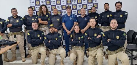 SINPRF/MS recepciona novos policiais em Corumb&aacute; e Coxim