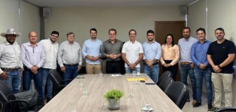 Vereadores de Rio Verde se reuniram com o presidente da CASSEMS
