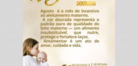 Prefeitura de Coxim promove a&ccedil;&otilde;es do Agosto Dourado para incentivar o aleitamento materno