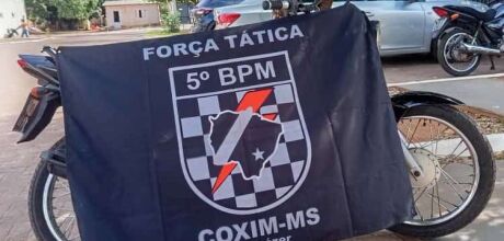 Homem &eacute; preso em Coxim por recepta&ccedil;&atilde;o e mandado de pris&atilde;o em aberto
