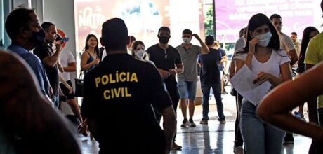 Mais de 21 mil candidatos realizam prova do concurso da Pol&iacute;cia Civil de MS no domingo