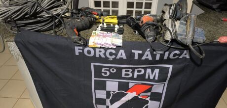 For&ccedil;a T&aacute;tica prende homem por tr&aacute;fico de drogas e recepta&ccedil;&atilde;o em Coxim
