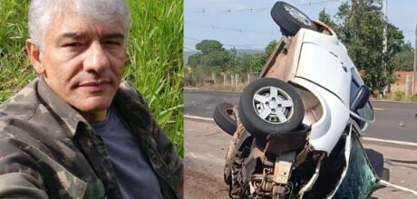 Colis&atilde;o entre carro e carreta deixa motorista morto na BR-163 em Coxim