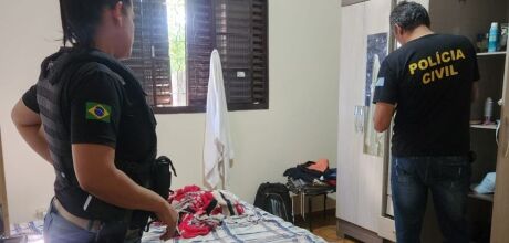 Casal &eacute; alvo de opera&ccedil;&atilde;o em Coxim por envolvimento em crime de divulga&ccedil;&atilde;o de conte&uacute;do sexual ilegal