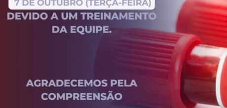 Hospital Regional de Coxim suspende coletas de exames nesta ter&ccedil;a-feira (7) 