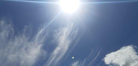 Calor intenso e alerta de baixa umidade marcam o s&aacute;bado em Coxim