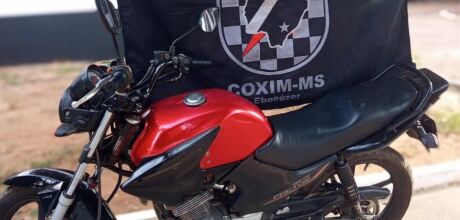 Pol&iacute;cia Militar recupera motocicleta furtada ap&oacute;s den&uacute;ncia an&ocirc;nima em Coxim
