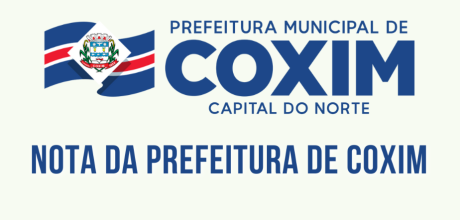 Nota Oficial da Prefeitura de Coxim sobre o acidente evolvendo &ocirc;nibus escolar
