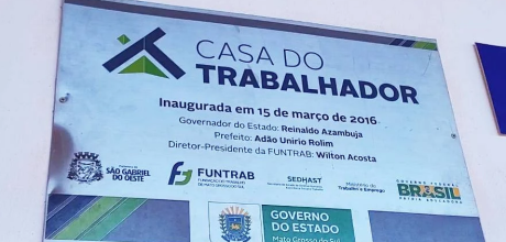Casa do Trabalhador de S&atilde;o Gabriel do Oeste inicia a semana com 40 vagas de emprego dispon&iacute;veis
