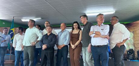 Governador Eduardo Riedel entrega obras e anuncia novos investimentos durante visita &agrave; regi&atilde;o Norte 