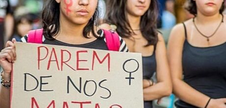 Manifesta&ccedil;&otilde;es tomam as ruas do Brasil contra o feminic&iacute;dio