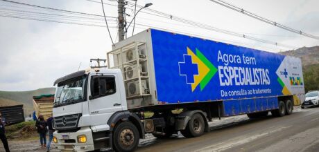 Coxim vira refer&ecirc;ncia regional com chegada da Carreta da Sa&uacute;de da Mulher