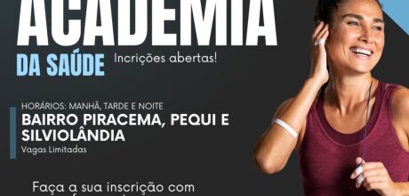 Prefeitura de Coxim abre inscri&ccedil;&otilde;es para a Academia da Sa&uacute;de
