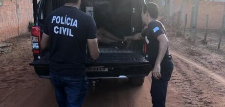 Homem de 23 anos &eacute; preso em Coxim ap&oacute;s romper tornozeleira eletr&ocirc;nica e descumprir medidas protetiva