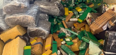 Denar incinera quase 10 toneladas de drogas apreendidas em opera&ccedil;&otilde;es de for&ccedil;as de seguran&ccedil;a 