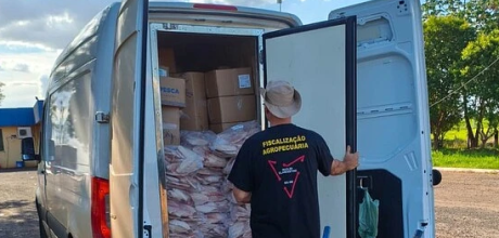 PRF apreende 1,3 tonelada de pescado clandestino em furg&atilde;o na BR-163
