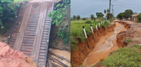 Prefeitura de Coxim decreta emerg&ecirc;ncia ap&oacute;s chuvas severas