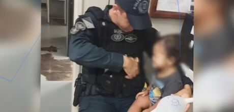 Policiais acolhem filho de v&iacute;tima de viol&ecirc;ncia dom&eacute;stica em MS