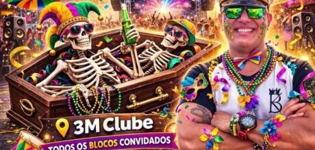 "Enterro dos Ossos" promete encerrar o Carnaval de Coxim com grande festa neste s&aacute;bado [21)