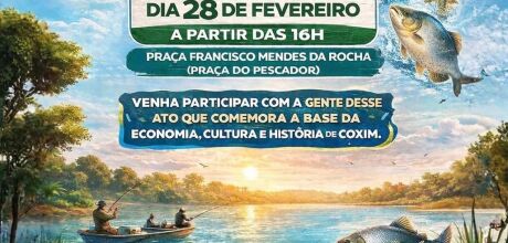 Coxim celebra reabertura da pesca neste s&aacute;bado com evento na Pra&ccedil;a do Pescador