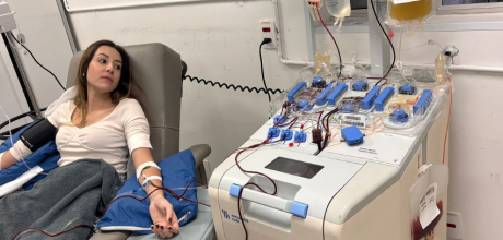 Doadora de Ribas do Rio Pardo viaja a S&atilde;o Paulo para salvar vida com transplante de medula
