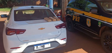 Motorista &eacute; preso na BR-163 com droga que seria levada de MS a MG
