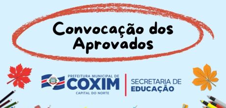 Prefeitura de Coxim convoca candidatos aprovados no Processo Seletivo Simplificado da Educa&ccedil;&atilde;o