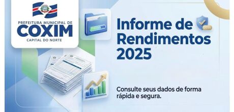 Prefeitura de Coxim inicia entrega do Informe de Rendimentos aos servidores