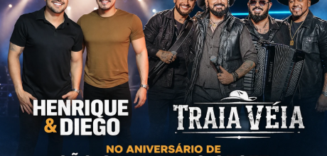 Dupla Henrique e Diego e banda Traia V&eacute;ia se apresentam no anivers&aacute;rio de S&atilde;o Gabriel do Oeste
