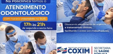 Policl&iacute;nica em Coxim tem hor&aacute;rio estendido para atendimento odontol&oacute;gico
