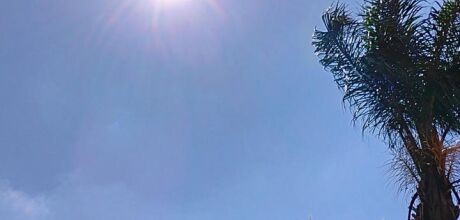 Coxim tem segunda-feira(13) de calor intenso e tempo inst&aacute;vel, com alerta para chuvas r&aacute;pidas