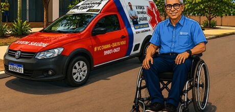 Ambul&acirc;ncia de vereador roda 120 km dentro da cidade em um dia
