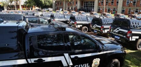 Com novas viaturas e tecnologia, seguran&ccedil;a p&uacute;blica de MS refor&ccedil;a combate ao crime organizado
