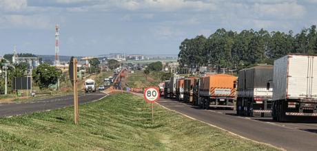 Motiva Pantanal far&aacute; obras na BR-163 em S&atilde;o Gabriel do Oeste com mudan&ccedil;as tempor&aacute;rias no tr&aacute;fego 