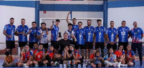 Coxim conquista dobradinha hist&oacute;rica e fatura t&iacute;tulos masculino e feminino na 2&ordf; Etapa da LIVIM