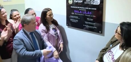 Coxim inaugura Sala Lil&aacute;s e fortalece atendimento humanizado &agrave;s v&iacute;timas de viol&ecirc;ncia