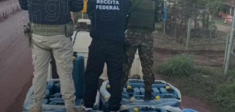 Receita Federal intercepta 21 toneladas de insumo qu&iacute;mico 