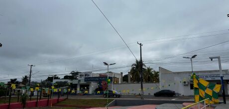 Frio marca a quarta-feira (24) em Coxim