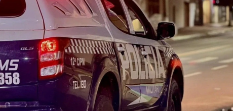 Em Coxim, motorista sem CNH &eacute; levado &agrave; delegacia ap&oacute;s fugir de acidente e alegar falha nos freios