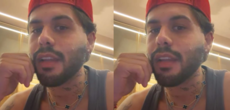 Z&eacute; Felipe explica semblante de triste e comenta sobre viagem dos filhos