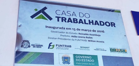 Casa do Trabalhador de S&atilde;o Gabriel do Oeste oferece 21 vagas de emprego nesta segunda-feira
