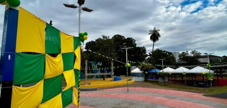 Coxim ter&aacute; domingo de altas temperaturas em dia de jogo do Brasil