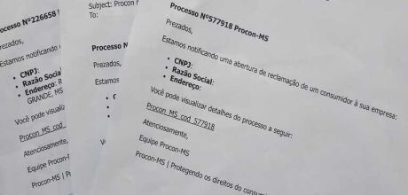 Procon/MS reforça alerta sobre mensagens falsas enviadas a empresas