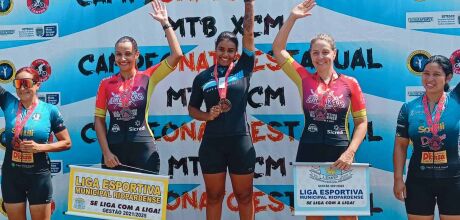 Loucos por Bike de São Gabriel brilha na etapa estadual de Mountainbike em Rochedinho