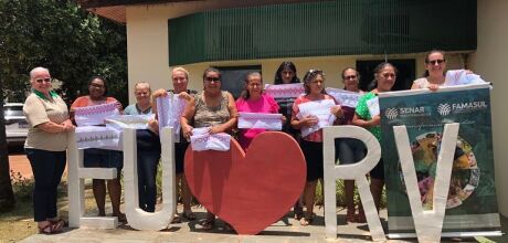 Sindicato Rural e SENAR Promovem Curso de Bordado em Vagonite no CAPS de Rio Verde