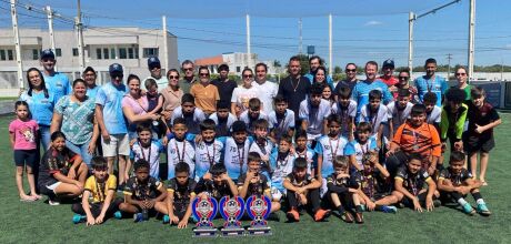 Atletas da Escolinha de Futebol da Acquafort/Projeto Além da Escola brilham em Campeonato no MT