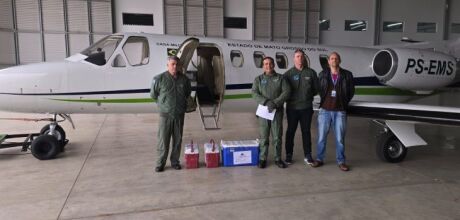 Governo de MS mobiliza aeronave para garantir transplante de órgãos