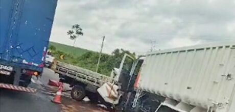 Grave acidente na BR-163 em São Gabriel deixa três mortos e um ferido