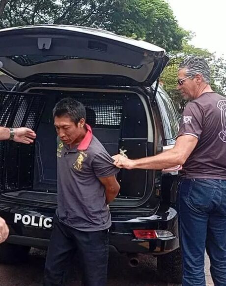 Homem que matou a esposa a golpes de foice &eacute; localizado no mato com apoio de helic&oacute;ptero
